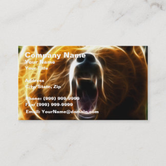 Mad Bear Business Card