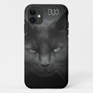 Mad Black Cat iPhone 11 Case