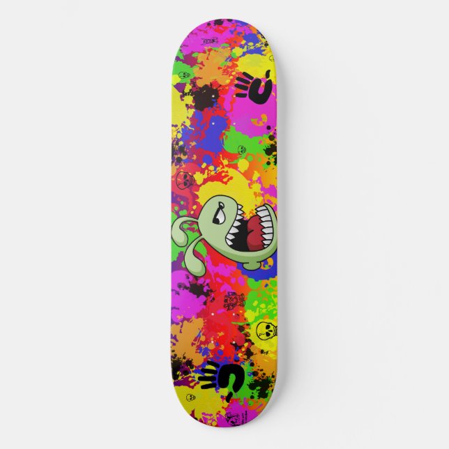 Mad Bunny Skateboard (Front)