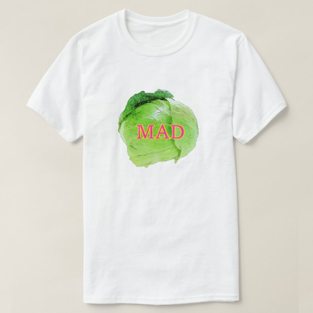 Mad Cabbage T-Shirt (Design Front)