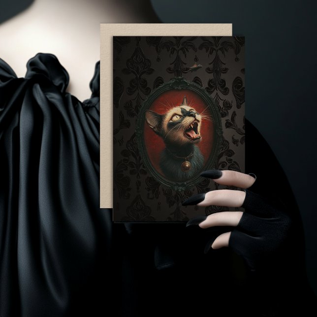 Mad Cat Holiday Card (Creator Uploaded)