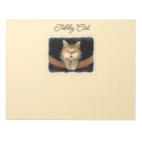 Mad Cat Painting - Cute Original Cat Art