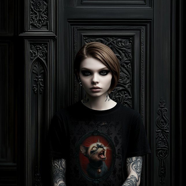 Mad Cat Women's T-Shirt (Creator Uploaded)