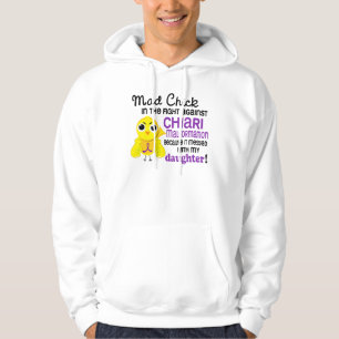 Mad Chick 2 Chiari Malformation Daughter Hoodie
