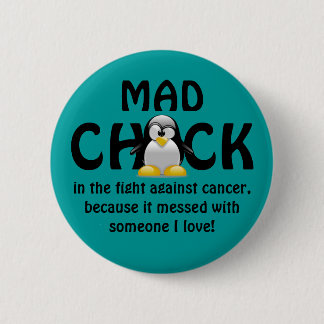 Mad Chick 6 Cm Round Badge