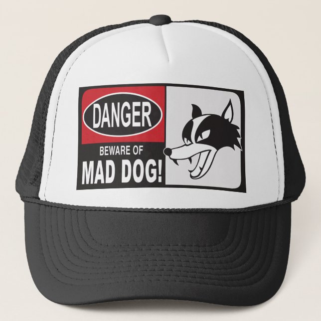 MAD DOG Cap001 Trucker Hat (Front)