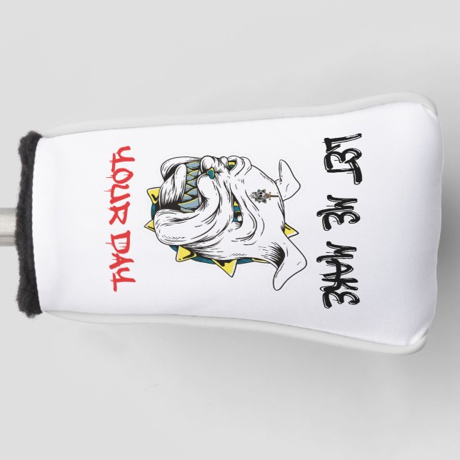 Mad dog golf head cover (Front)