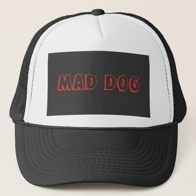 Mad Dog Trucker Hat (Front)