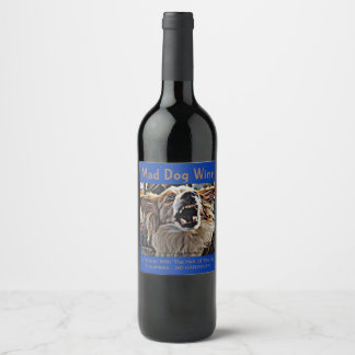 MAD DOG WINE 3 LABEL