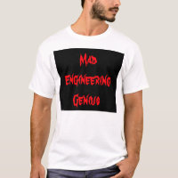 Mad Engineering Genius Geeky Geek Nerd Gifts