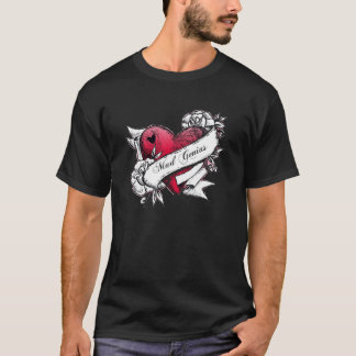 Mad Genius Tattoo Heart Tee