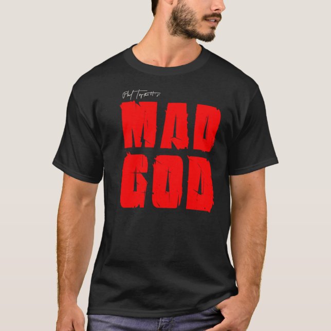 MAD GOD SIGNATURE LOGO IN ORPHANBLOOD Classic T-Sh T-Shirt (Front)
