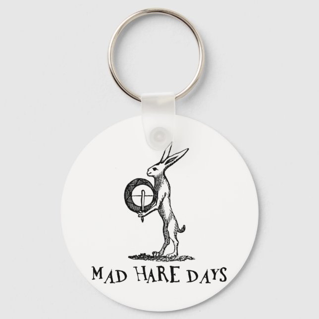 Mad Hare Days Key Ring (Front)