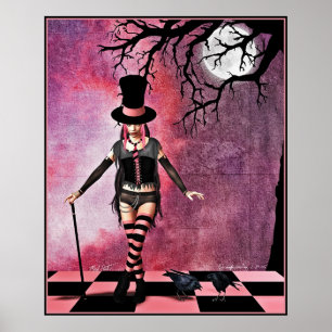 Mad Hat Poster
