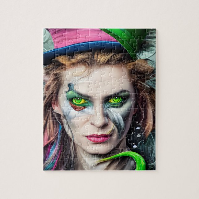 Mad Hatter AI generated art  Jigsaw Puzzle (Vertical)