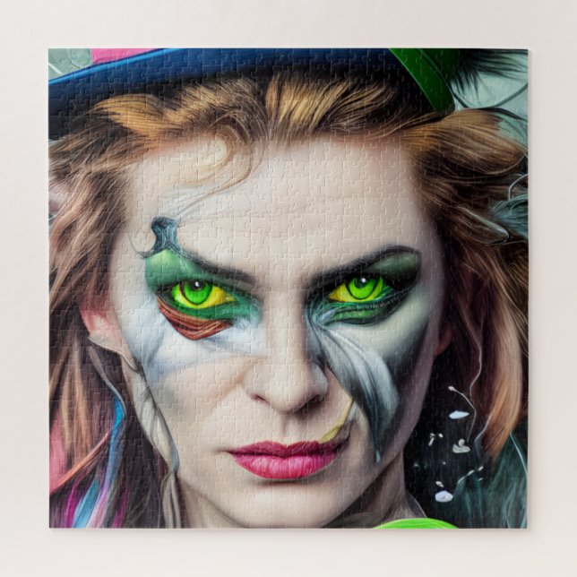 Mad Hatter AI generated  Jigsaw Puzzle (Vertical)