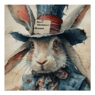 Mad Hatter: Fanciful Hat Fantasia Poster