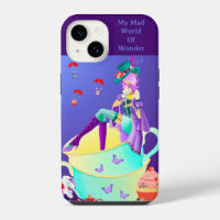 Mad Hatter in Tea Cup wonderland art