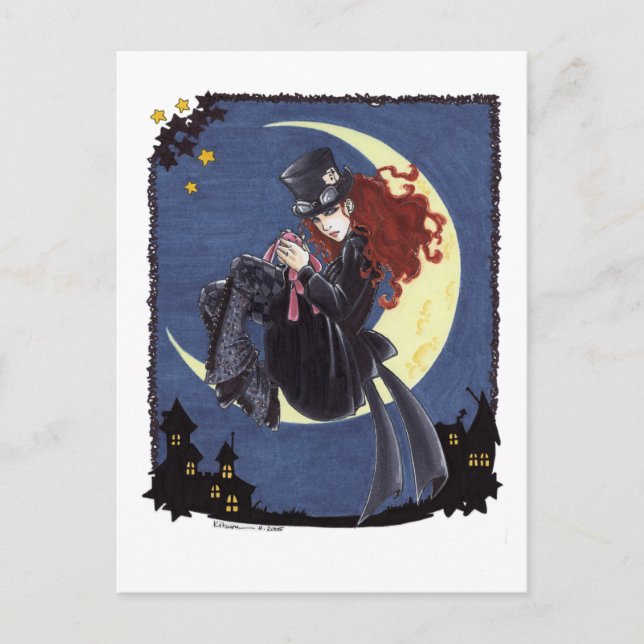 Mad Hatter postcard (Front)