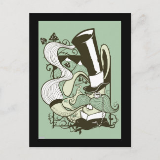 mad hatter postcard