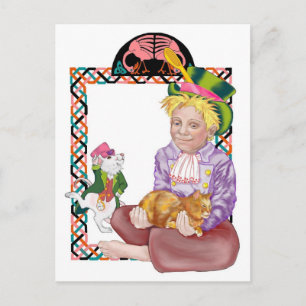 Mad Hatter Postcard