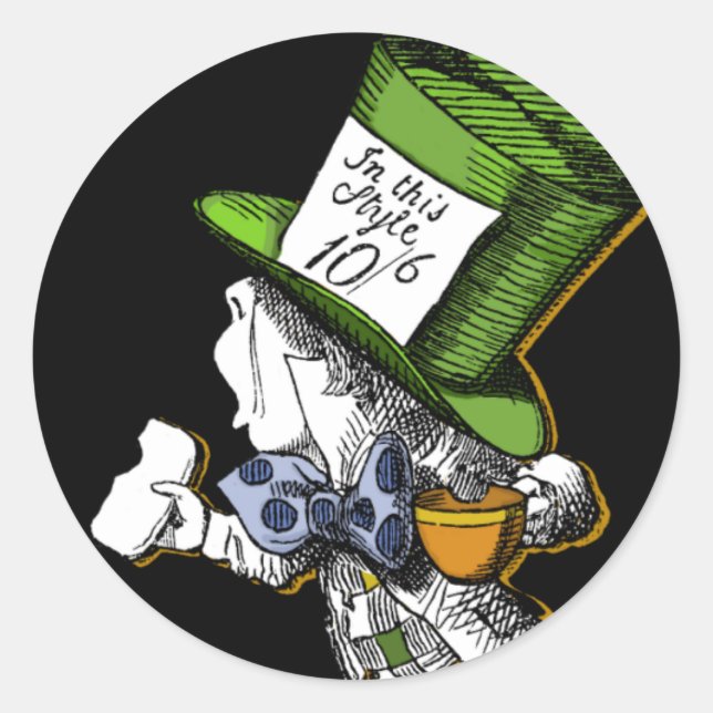 Mad Hatter Stickers (Front)