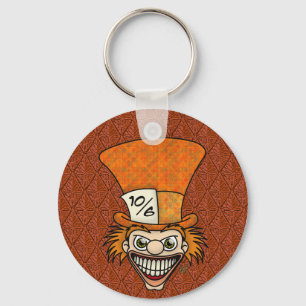 Mad Hatter Wonderland Screwball Graphics Key Ring
