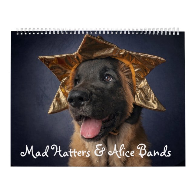 Mad Hatters & Alice Bands Calendar (Cover)