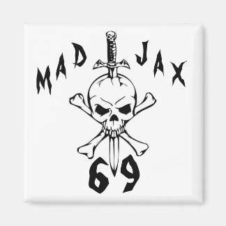 Mad Jax 69 skull Magnet