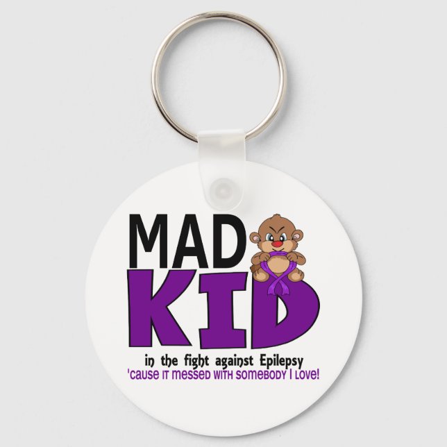 Mad Kid Epilepsy Key Ring (Front)