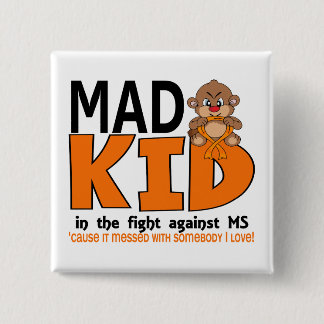 Mad Kid MS 15 Cm Square Badge