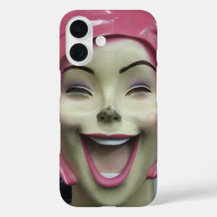 Mad Laughing Mannequin ~ Uncanny Valley Girl iPhone 16 Case