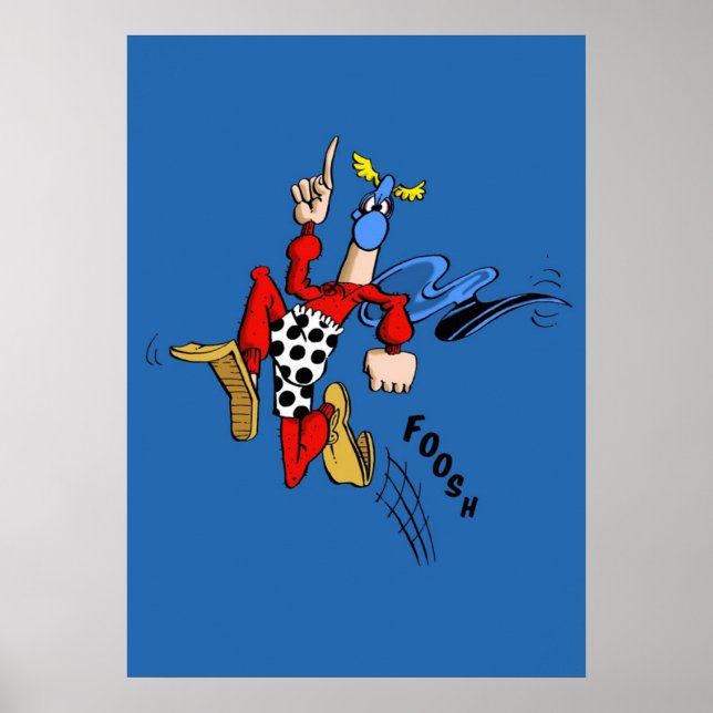 Mad Magazine Captain Klutz Shirt Sticker Mask Poster (Front)