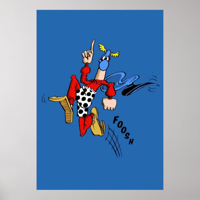 Mad Magazine Captain Klutz Shirt Sticker Mask Poster (Front)