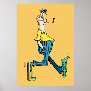 Mad Magazine Don Martin Shirt Sticker Mask Poster