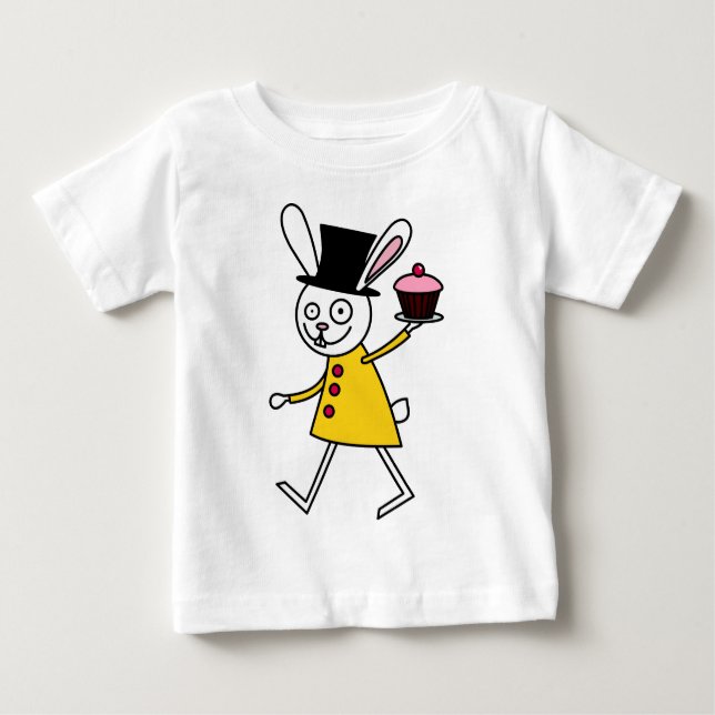 Mad March Hare Baby T-Shirt (Front)