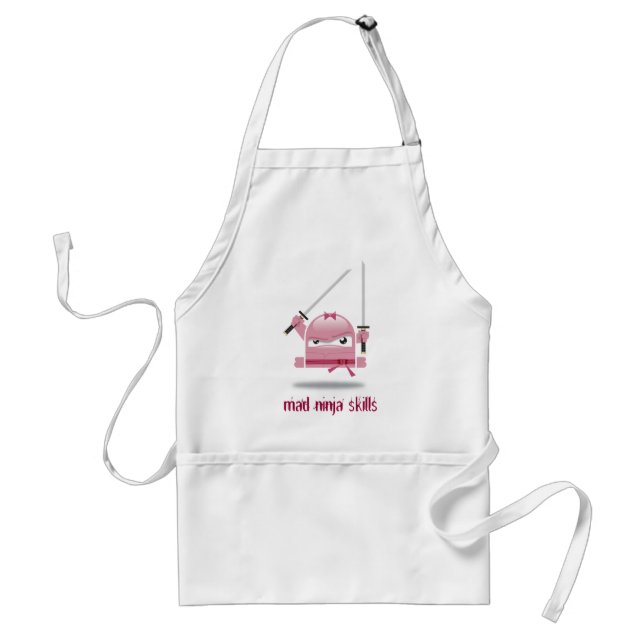 Mad Ninja Skills apron (Front)