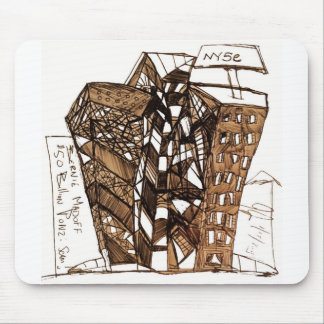 mad off white mouse pad