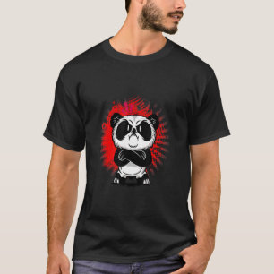 Mad Panda Angry Bear Cool Panda Kids Men Women 1 T-Shirt