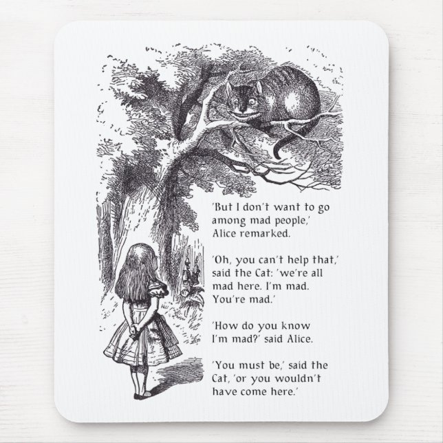 Mad People Mouse Pad (Front)