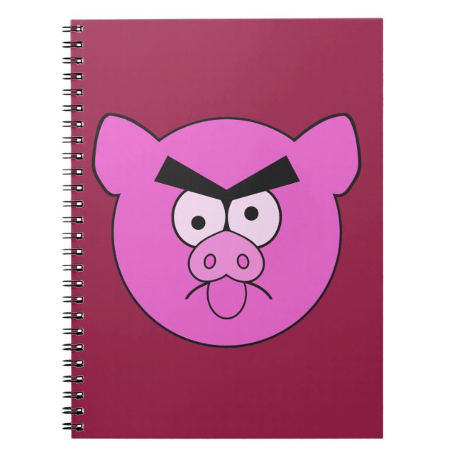 Mad Pig custom notebook (Front)