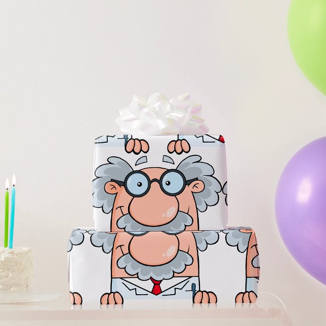 Mad Professor Wrapping Paper (Creator Uploaded)