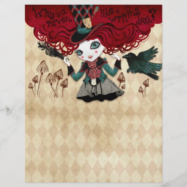 Mad Riddle Letterhead (Front)