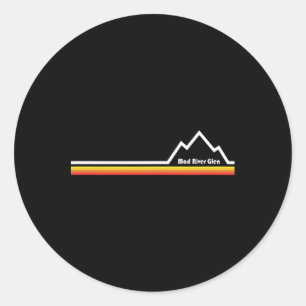 Mad River Glen Classic Round Sticker
