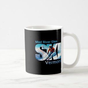 Mad River Glen Cool Skiing Vacation Ski Outdoor Sk Coffee Mug