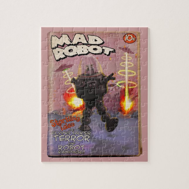 Mad Robot Pulp Cover Puzzle (Vertical)