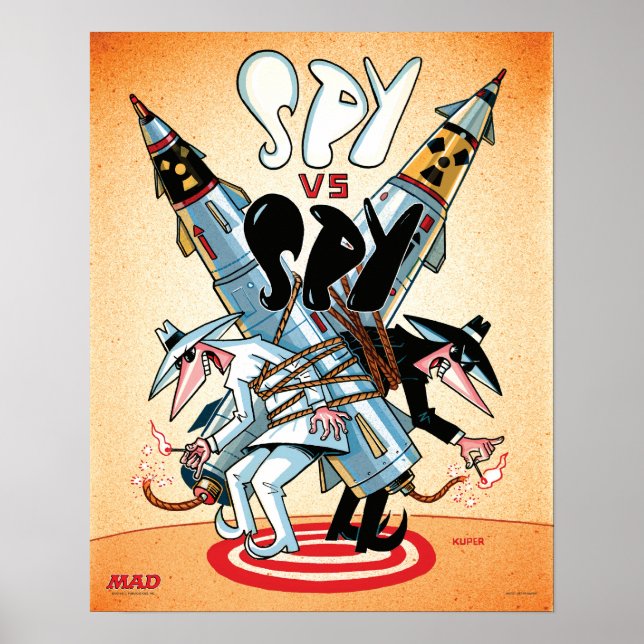 MAD’s Spy vs. Spy Poster (Front)
