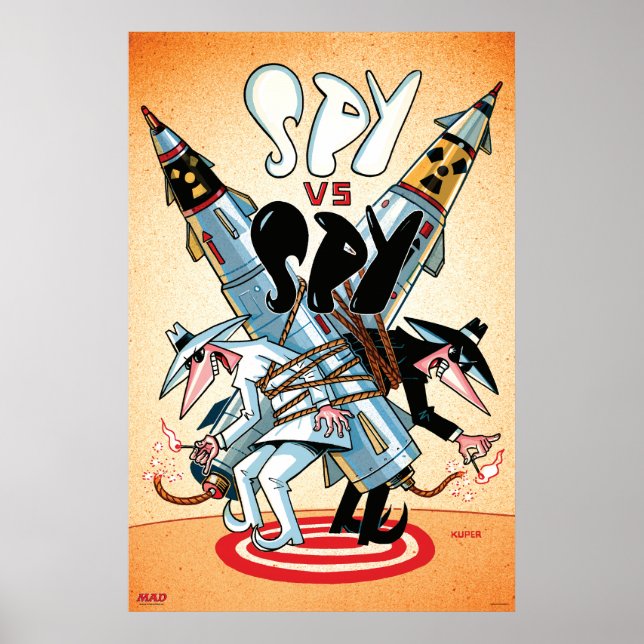 MAD’s Spy vs. Spy Poster (Front)