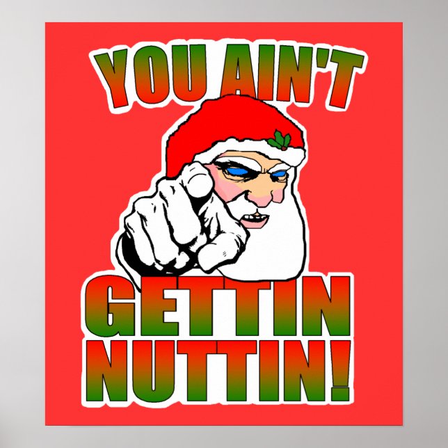 Mad Santa Poster (Front)