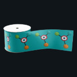 Mad Science Birthday Party Grosgrain Ribbon<br><div class="desc">Science Party decorative ribbon. Credit to DreAmLoft.</div>